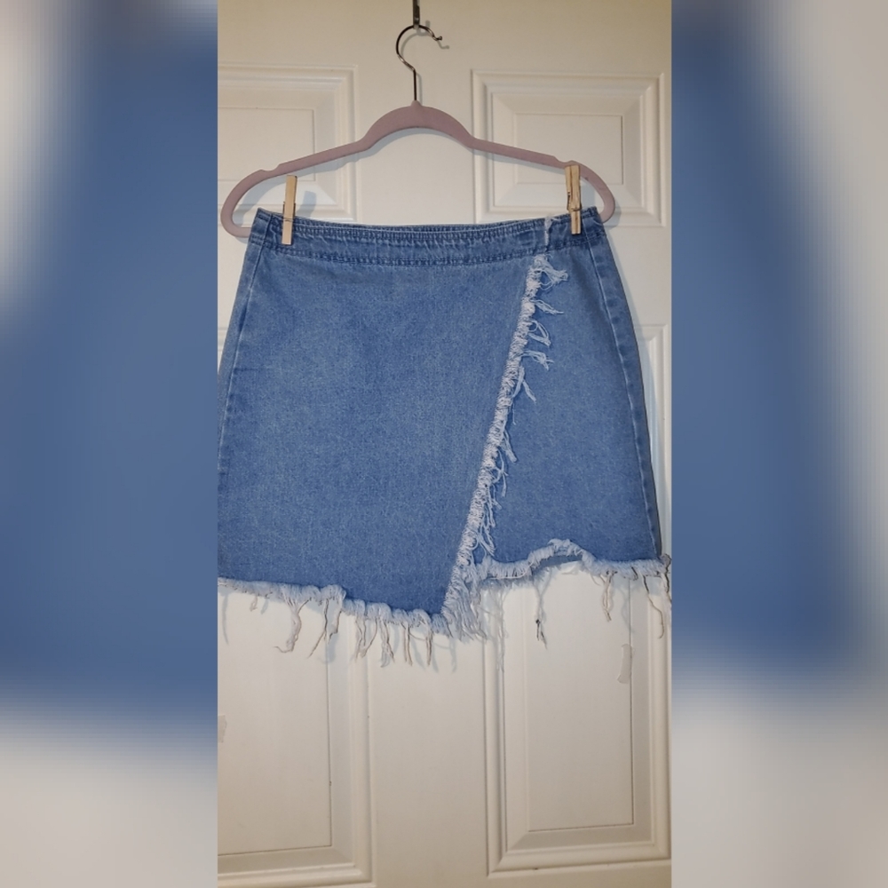 Denim skirt